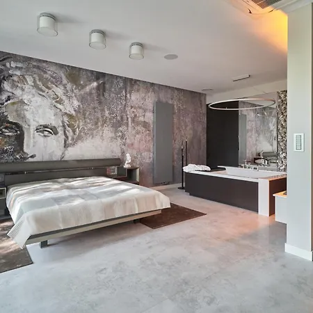 Pietryna - Private Sauna & Jacuzzi - Centrum, Piotrkowska Chillinlodz Λοτζ